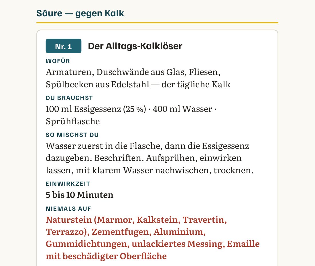 Seite 37: Mischung Nr. 1 im festen Raster